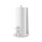 Porte-essuie-tout Buddy, option Blanc ; vue principale.